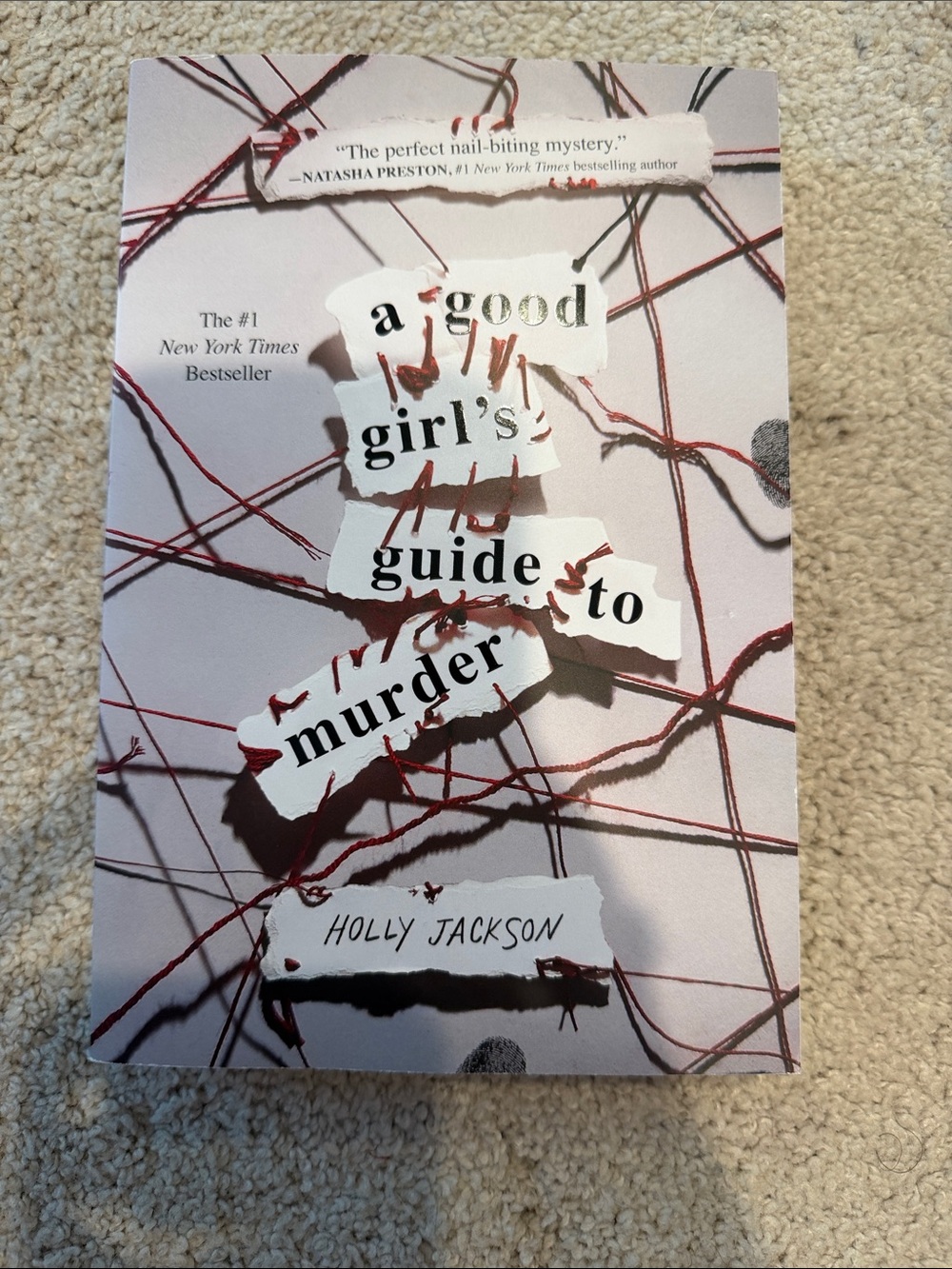 Holly Jackson - A Good Girl's Guide to Murder (White Cover with Red Accents)